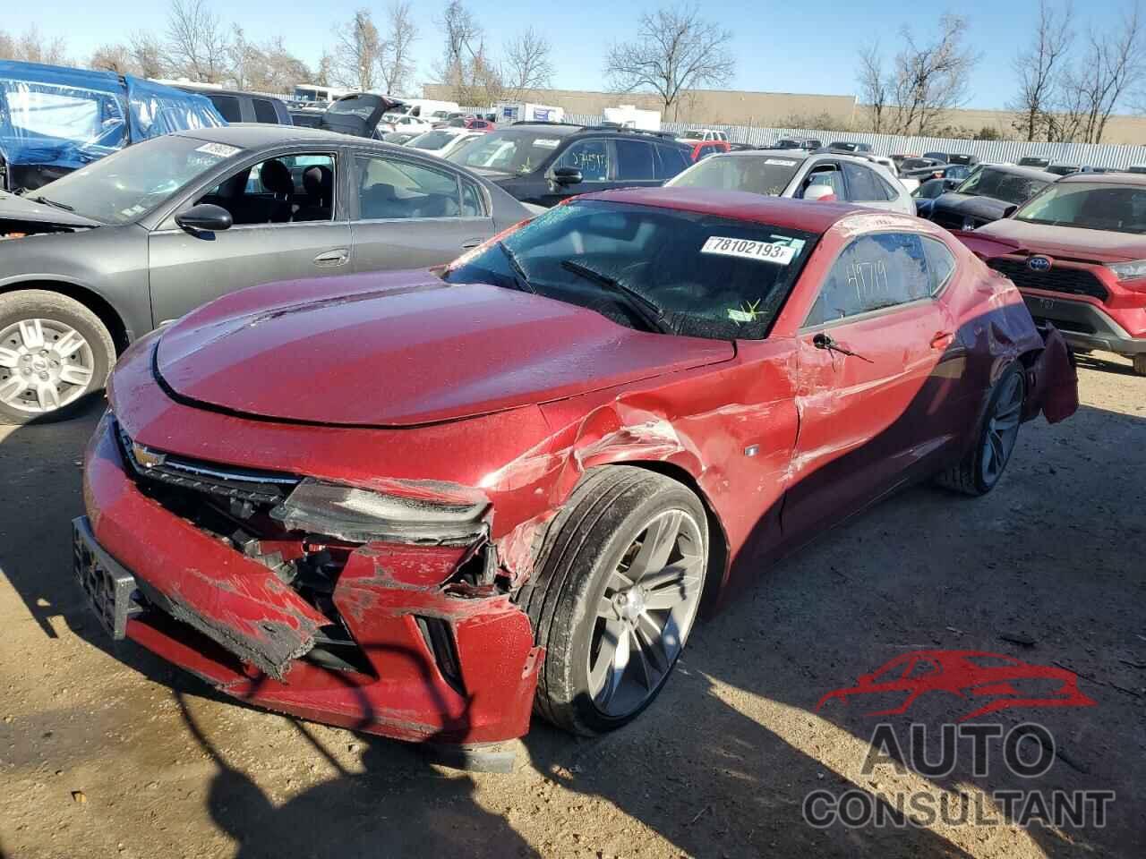 CHEVROLET CAMARO 2018 - 1G1FB1RS6J0156245