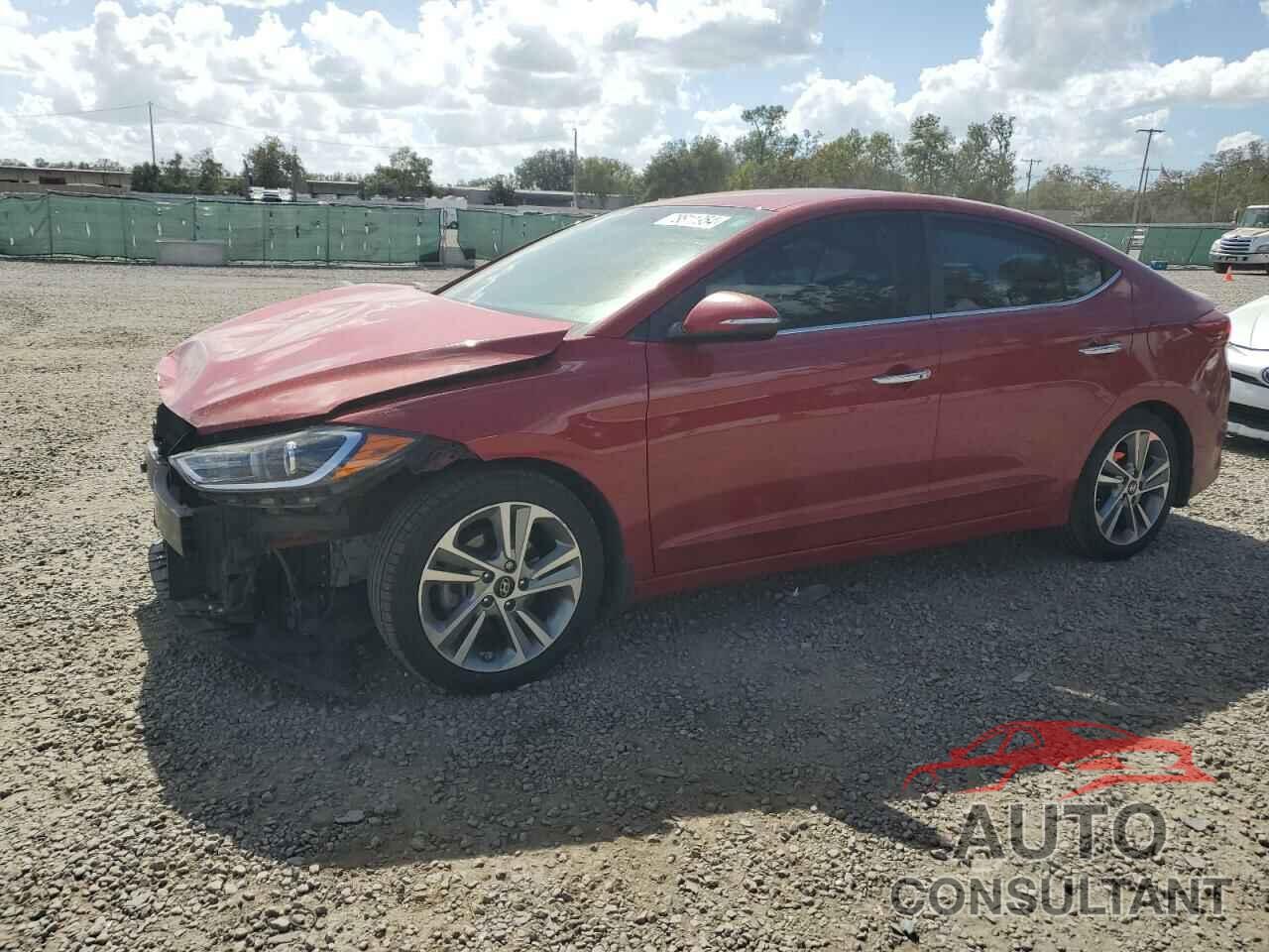 HYUNDAI ELANTRA 2017 - KMHD84LF4HU358316