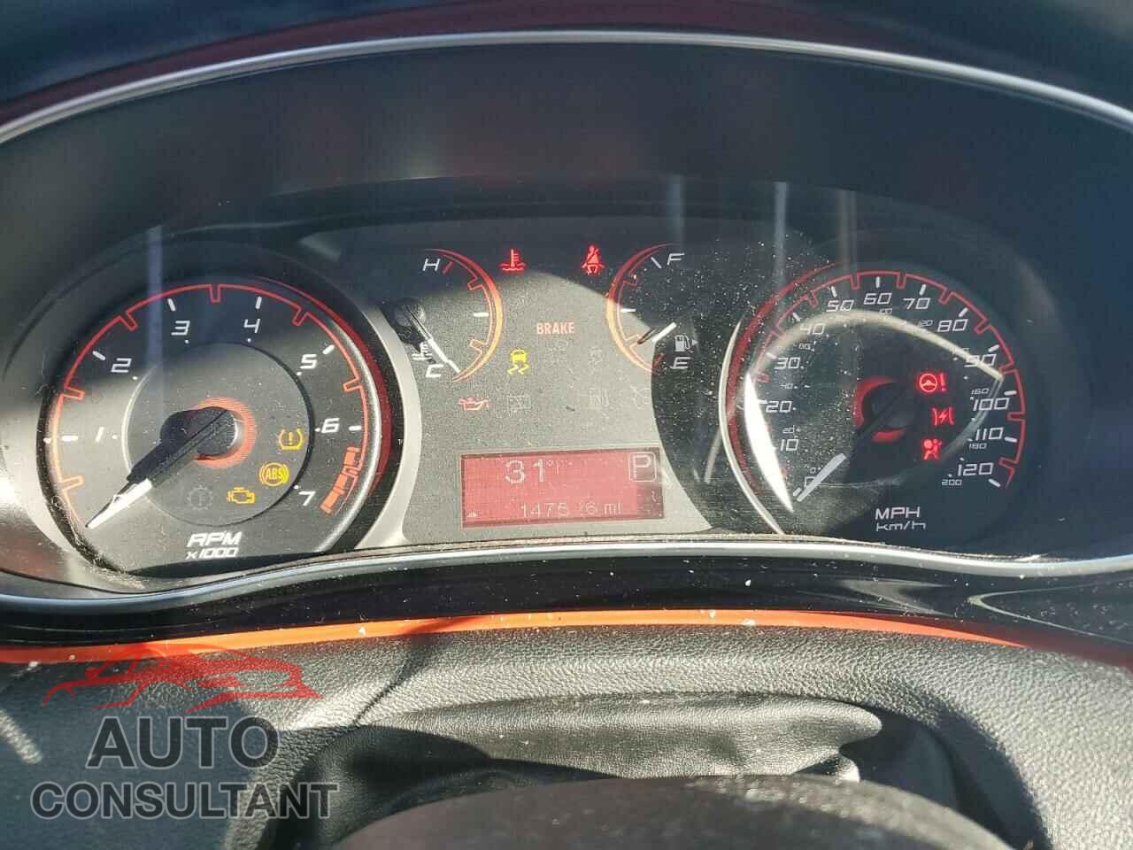 DODGE DART 2015 - 1C3CDFBB9FD331216