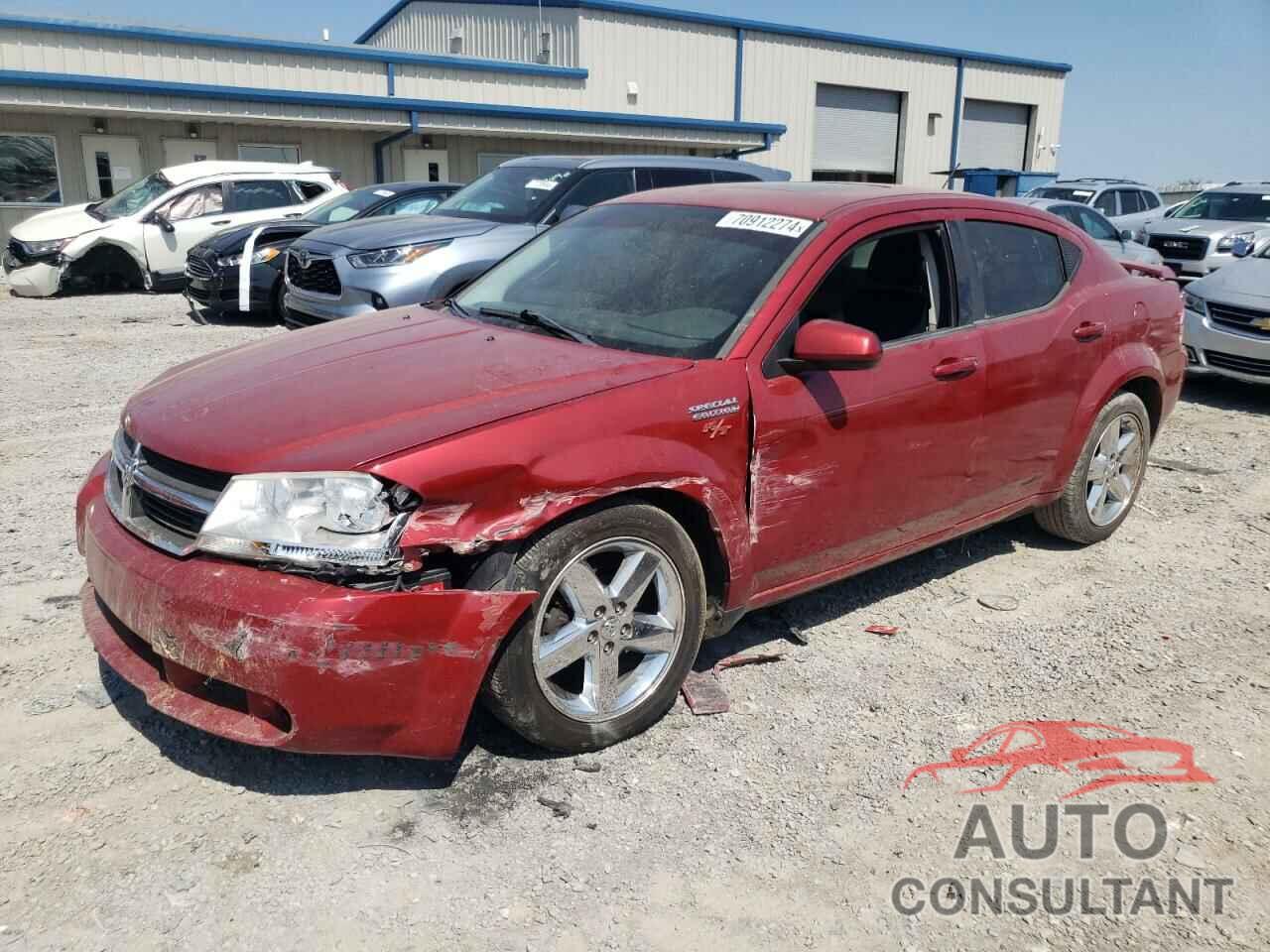 DODGE AVENGER 2010 - 1B3CC5FV3AN116612