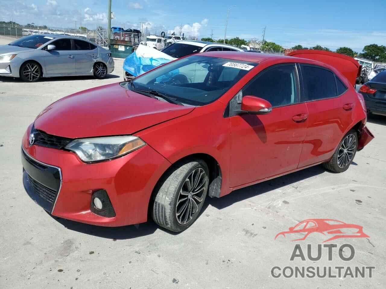 TOYOTA COROLLA 2016 - 2T1BURHE4GC542347