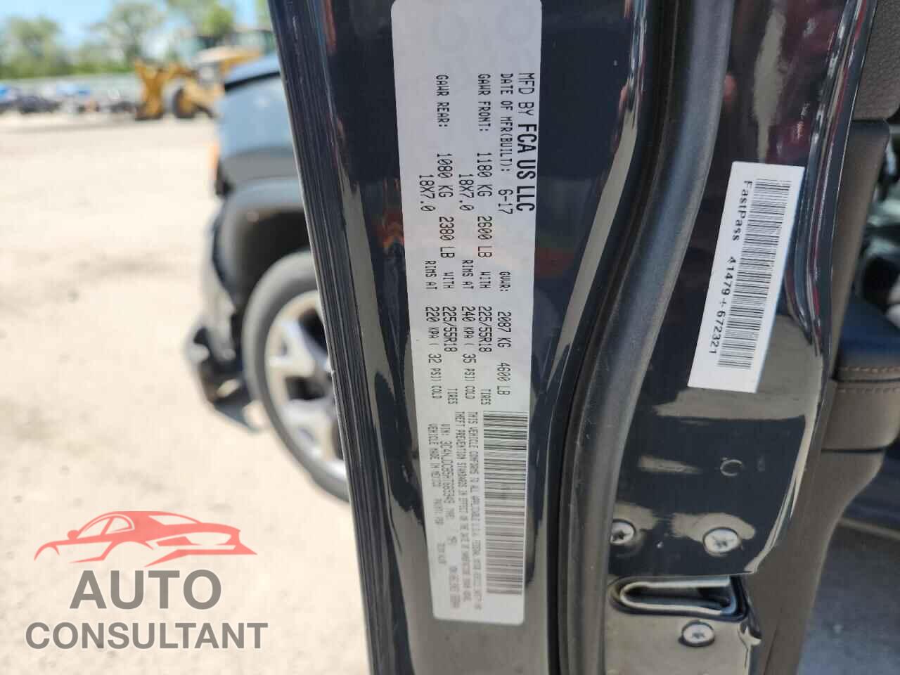 JEEP COMPASS 2017 - 3C4NJDCB5HT665949