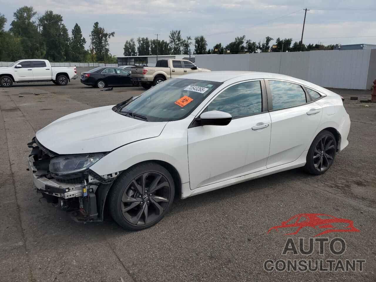 HONDA CIVIC 2020 - 19XFC2F84LE206587