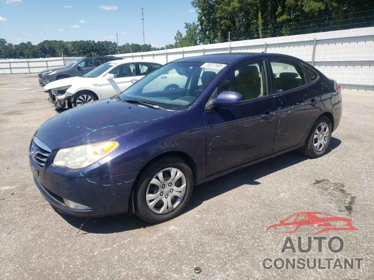 HYUNDAI ELANTRA 2010 - KMHDU4AD8AU103509