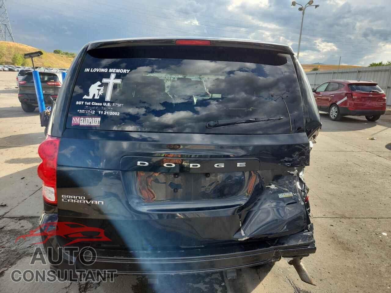 DODGE CARAVAN 2012 - 2C4RDGCG1CR364676