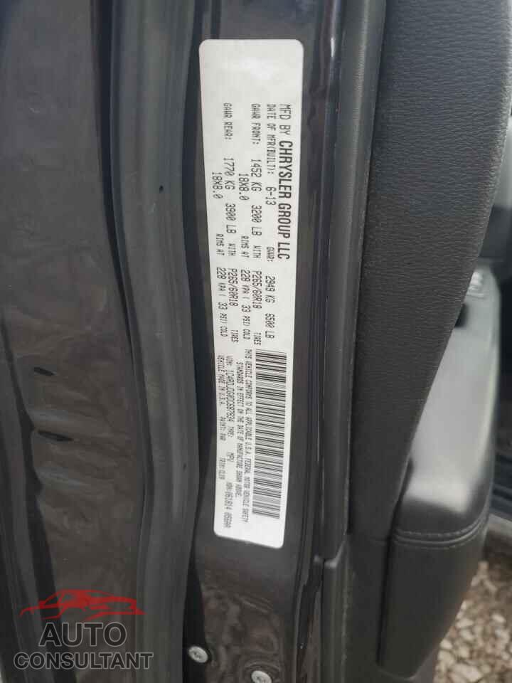 DODGE DURANGO 2013 - 1C4RDJDG0DC687834