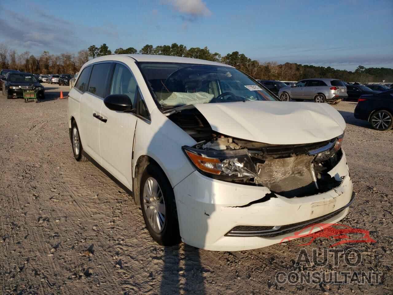 HONDA ODYSSEY 2016 - 5FNRL5H2XGB133524