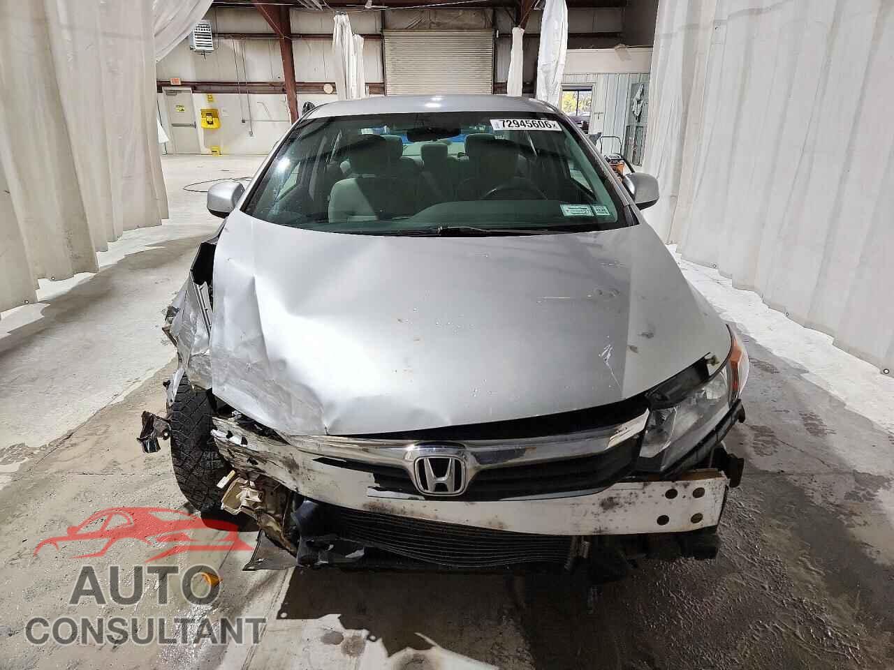 HONDA CIVIC 2012 - 2HGFB2F51CH314809
