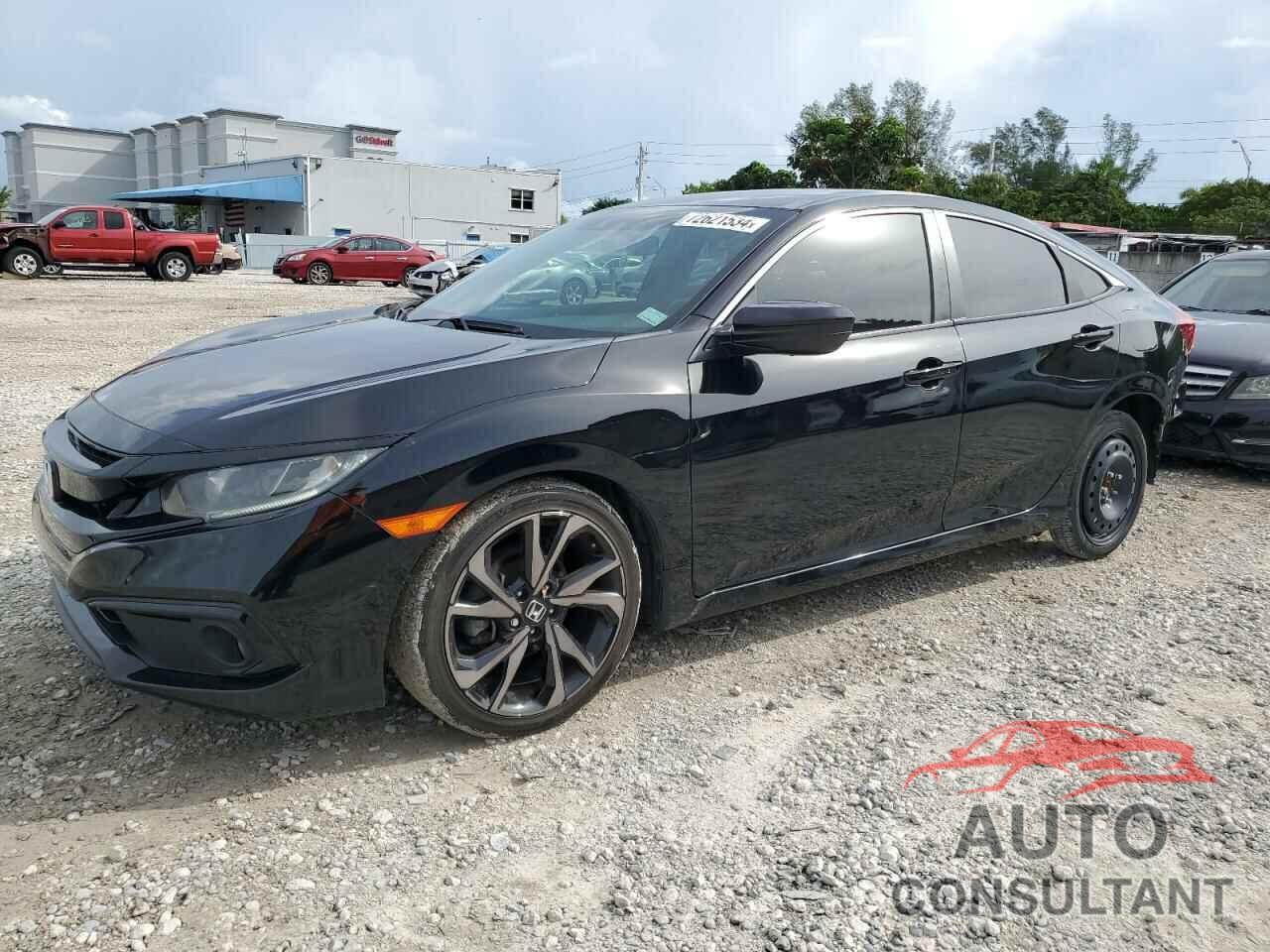 HONDA CIVIC 2020 - 19XFC2F87LE020557