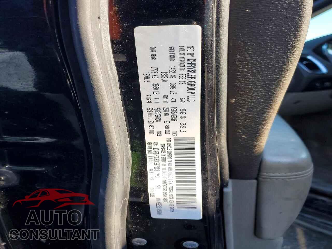 DODGE DURANGO 2013 - 1C4RDHDG8DC667193