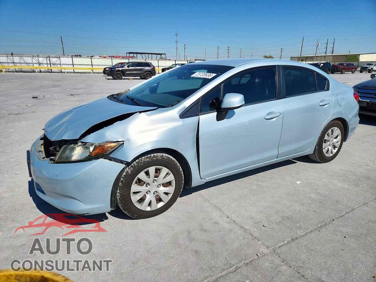 HONDA CIVIC 2012 - 2HGFB2F57CH577578