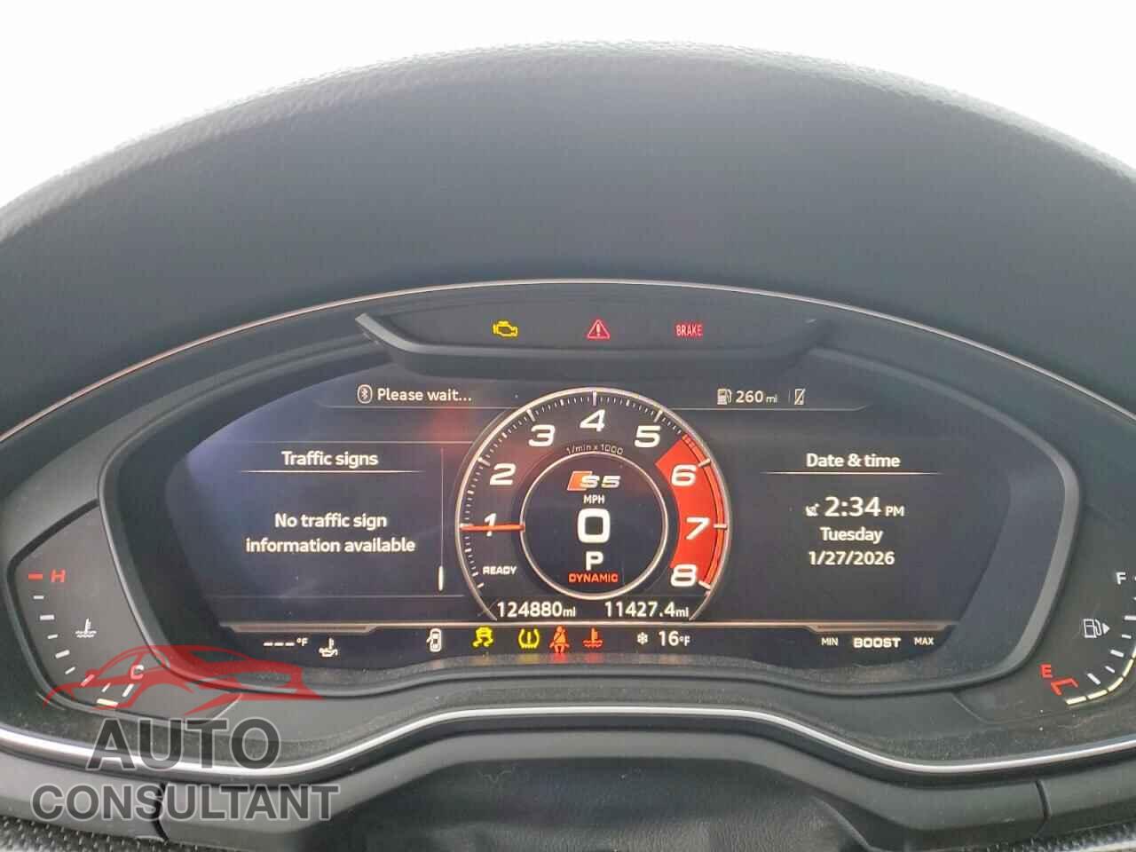 AUDI S5/RS5 2018 - WAUB4CF55JA032128
