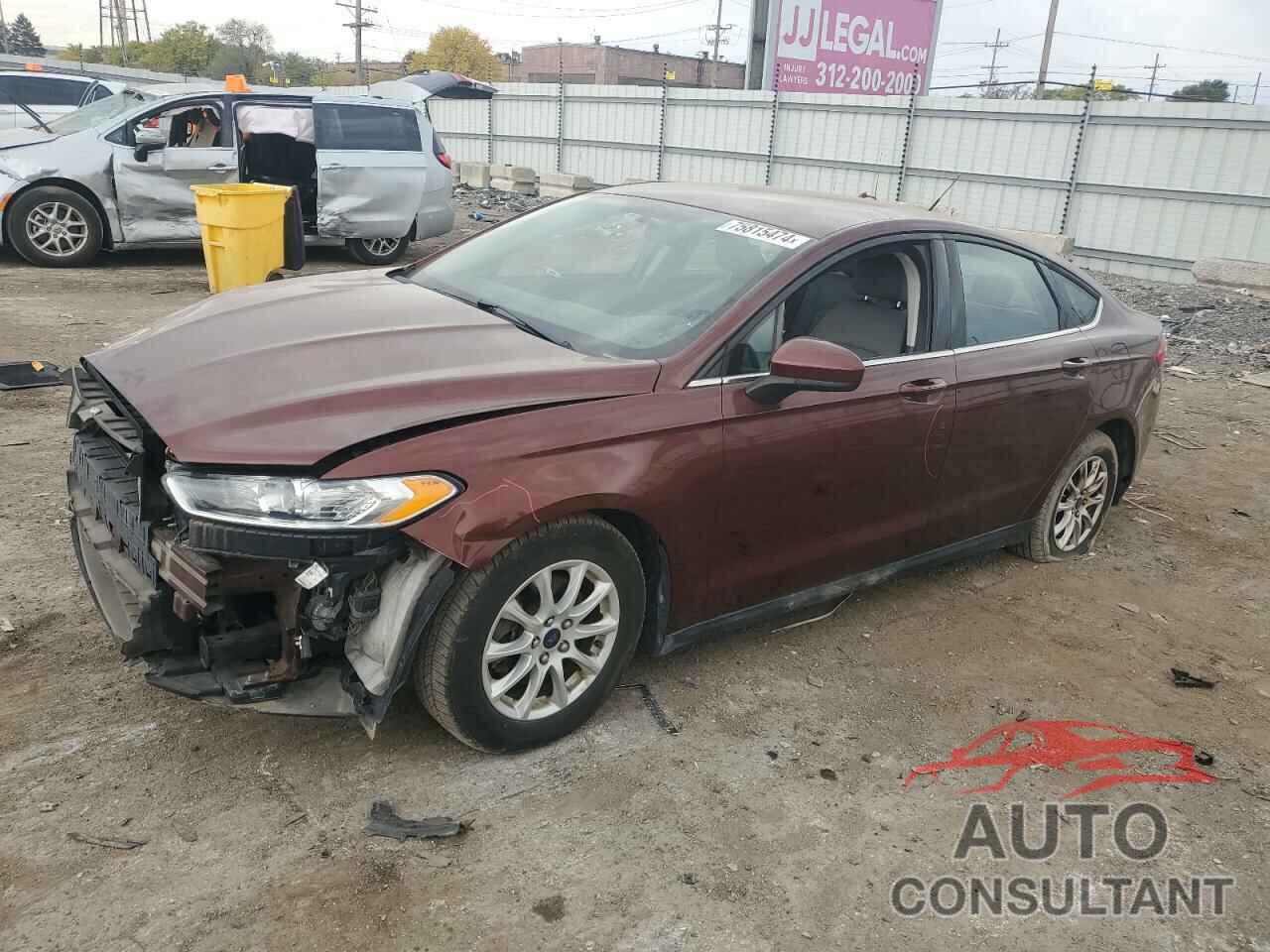 FORD FUSION 2016 - 3FA6P0G72GR332742
