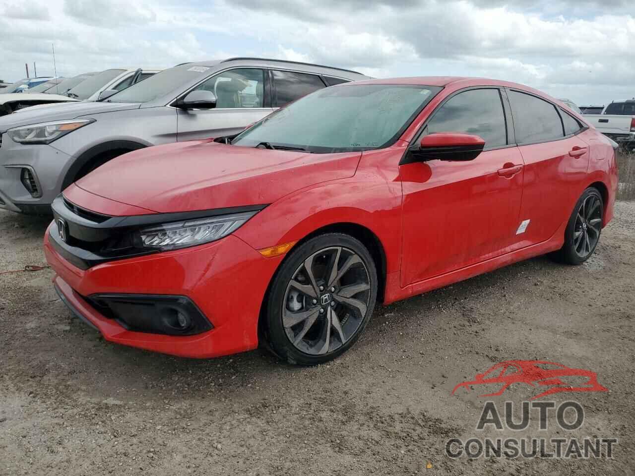 HONDA CIVIC 2019 - 2HGFC2F81KH588355