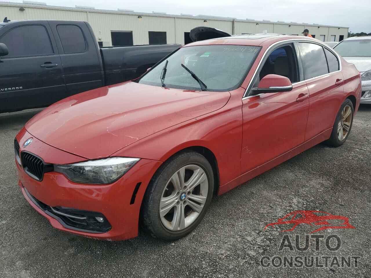 BMW 3 SERIES 2017 - WBA8B9G55HNU49320