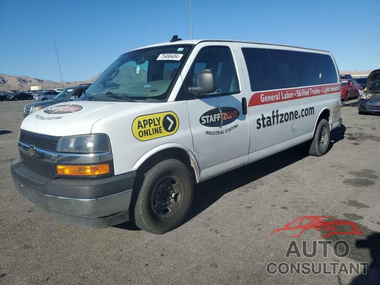 CHEVROLET EXPRESS 2018 - 1GAZGPFG4J1227826