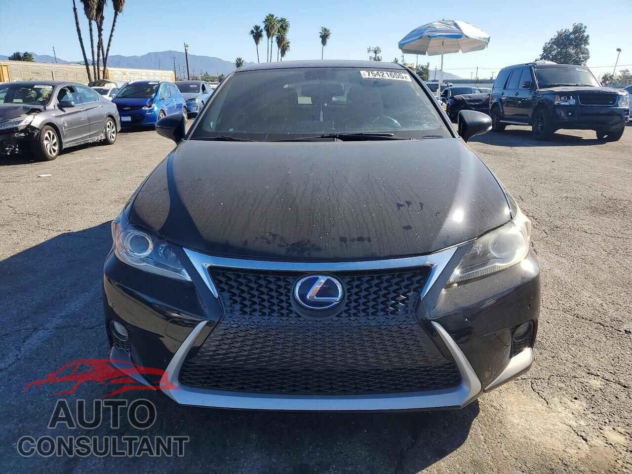 LEXUS CT 200 2014 - JTHKD5BH2E2178791