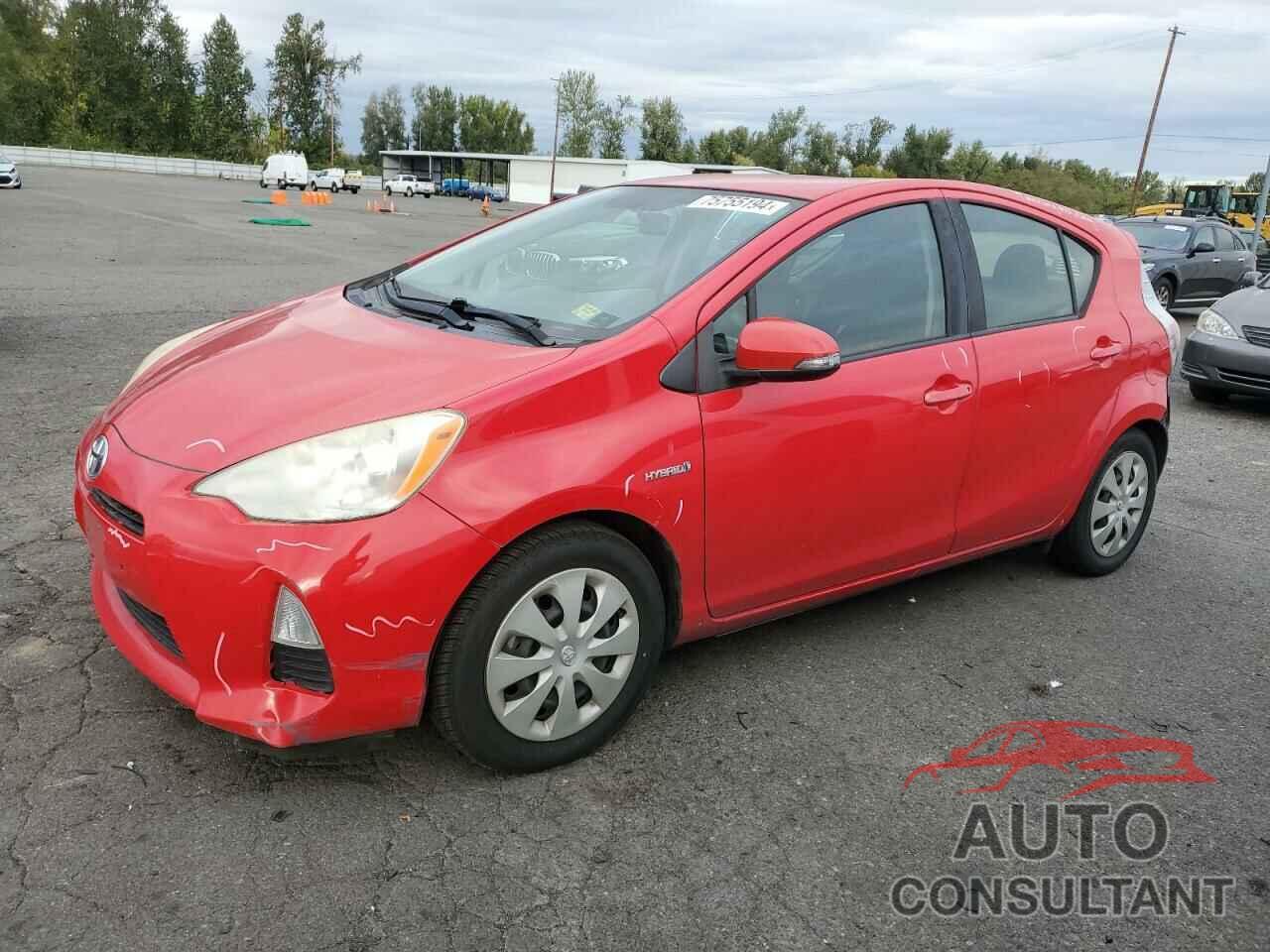 TOYOTA PRIUS 2013 - JTDKDTB35D1529868