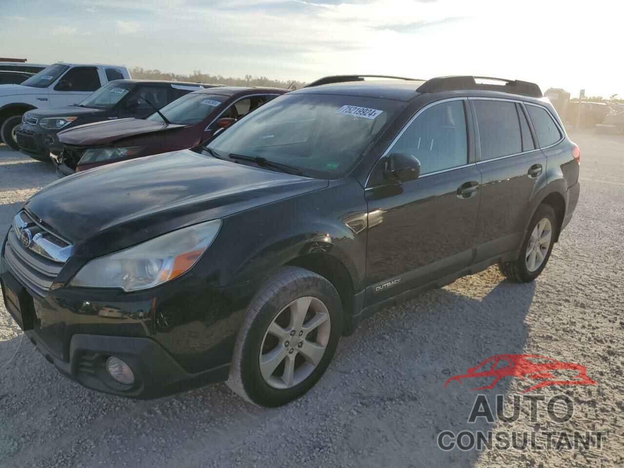 SUBARU OUTBACK 2014 - 4S4BRBCC7E3284812