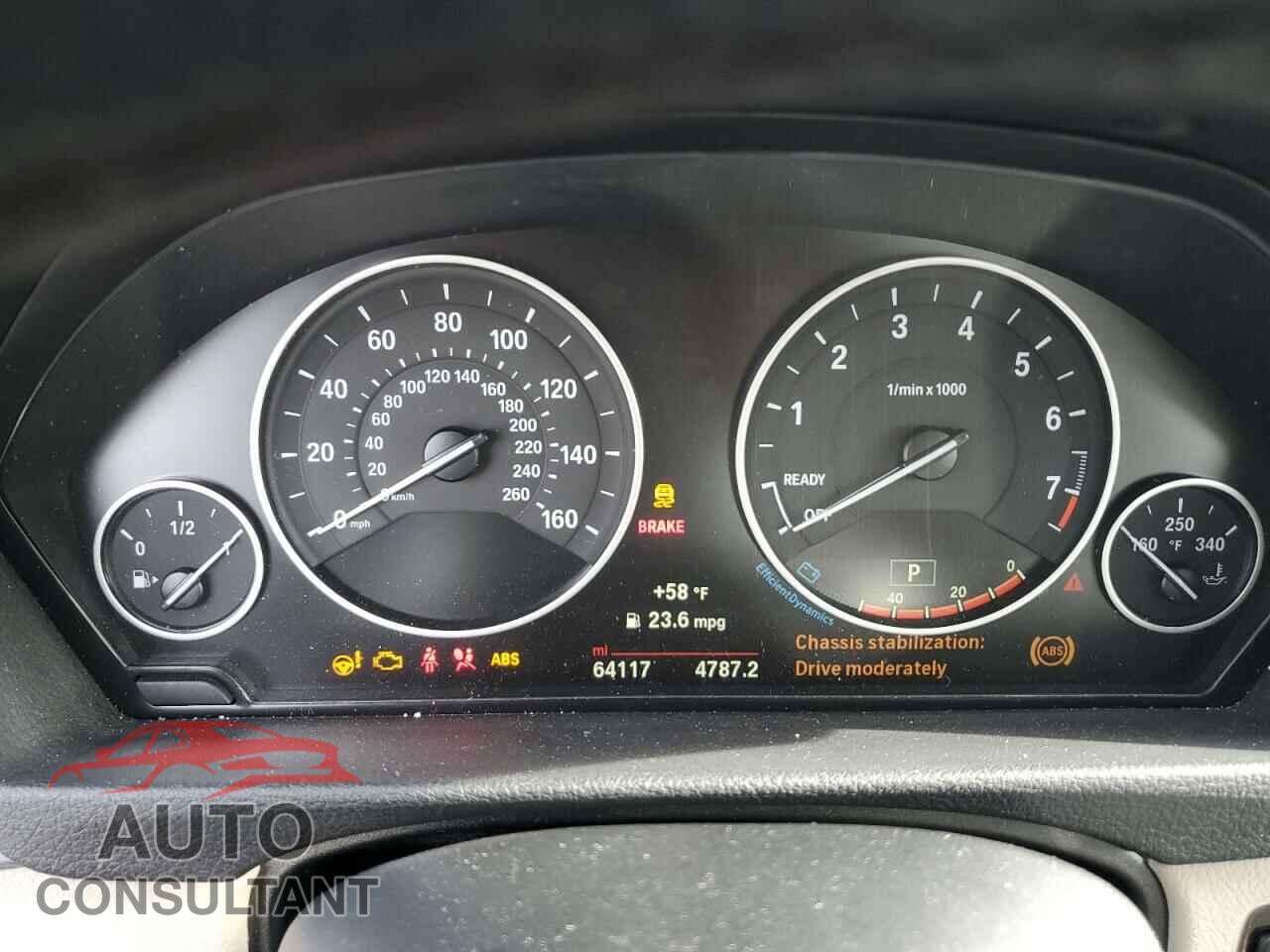 BMW 3 SERIES 2016 - WBA8E3G58GNU05895
