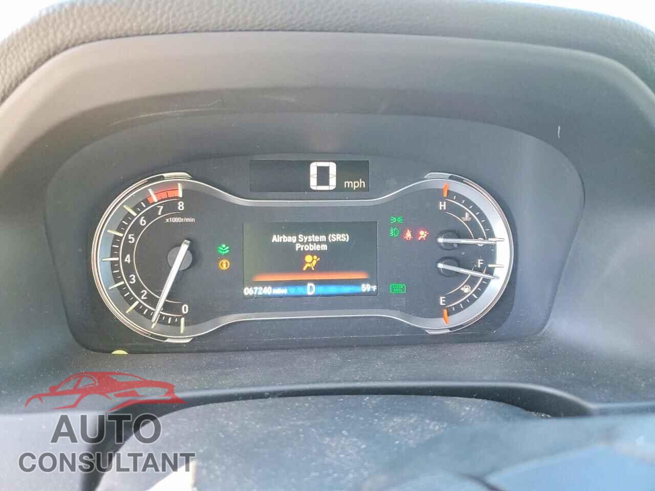 HONDA RIDGELINE 2017 - 5FPYK3F61HB028307