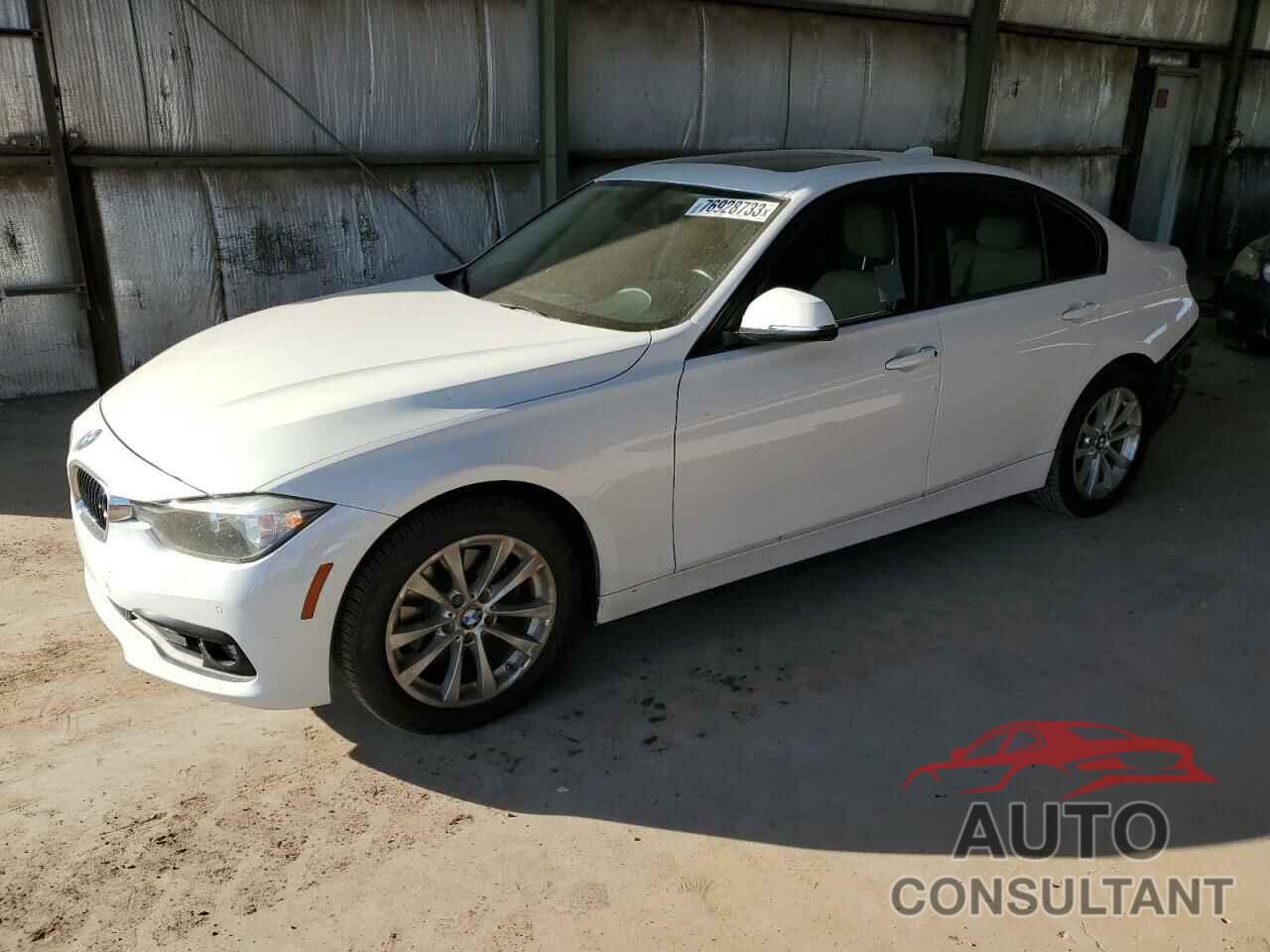 BMW 3 SERIES 2016 - WBA8E1G55GNT99607
