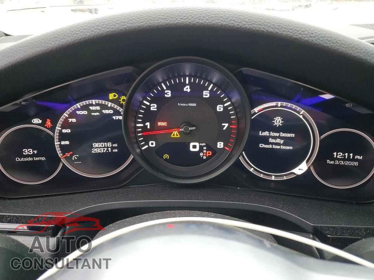 PORSCHE CAYENNE 2020 - WP1AA2AY7LDA06259