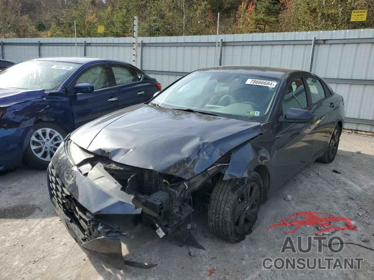 HYUNDAI ELANTRA 2021 - 5NPLM4AG3MH008204