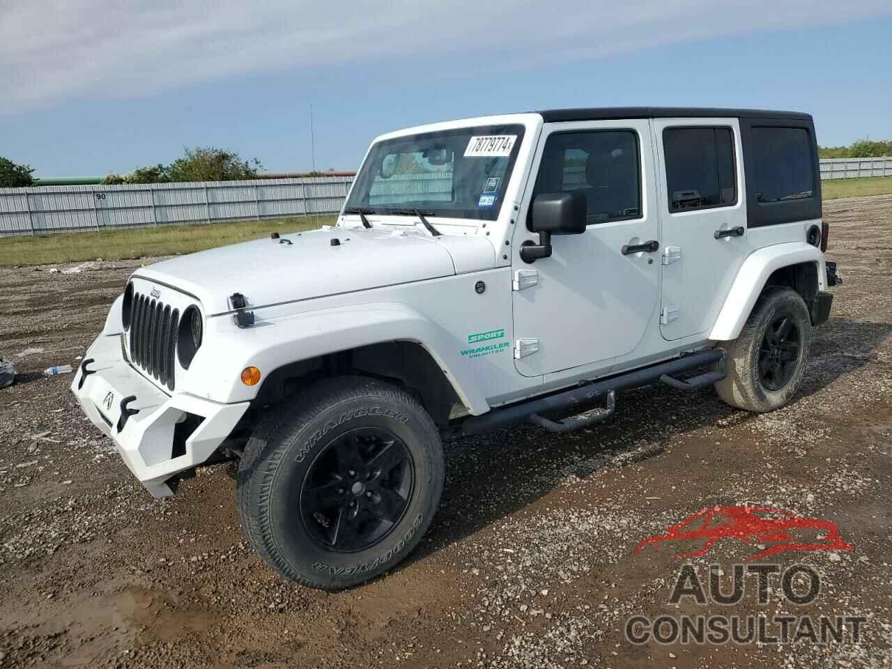 JEEP WRANGLER 2017 - 1C4BJWDG1HL748573