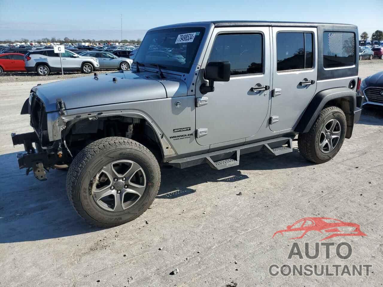 JEEP WRANGLER 2017 - 1C4BJWDG4HL604807