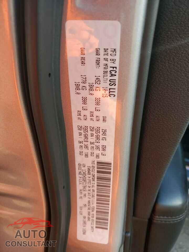 DODGE DURANGO 2015 - 1C4RDHDG8FC176416
