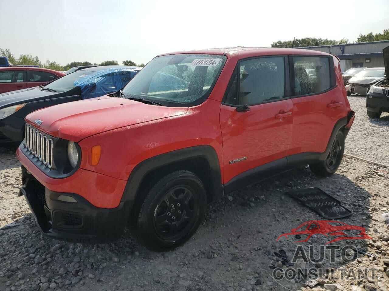 JEEP RENEGADE 2017 - ZACCJAAB0HPF88858