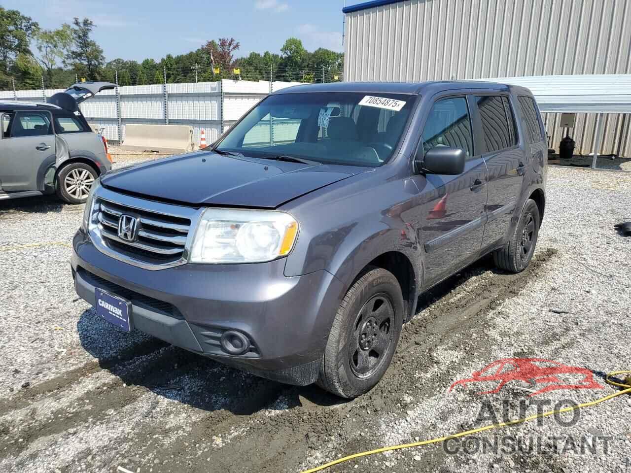 HONDA PILOT 2015 - 5FNYF4H20FB037848