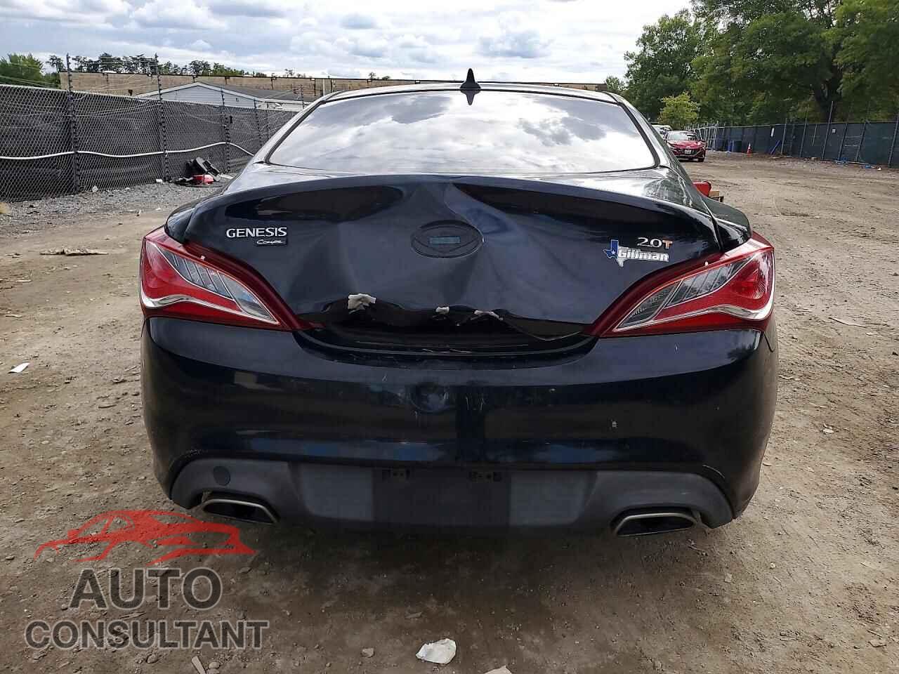 HYUNDAI GENESIS 2013 - KMHHT6KD3DU110886