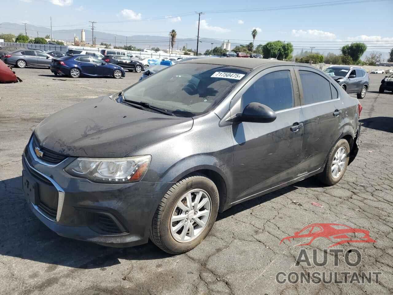 CHEVROLET SONIC 2017 - 1G1JD5SG3H4130724
