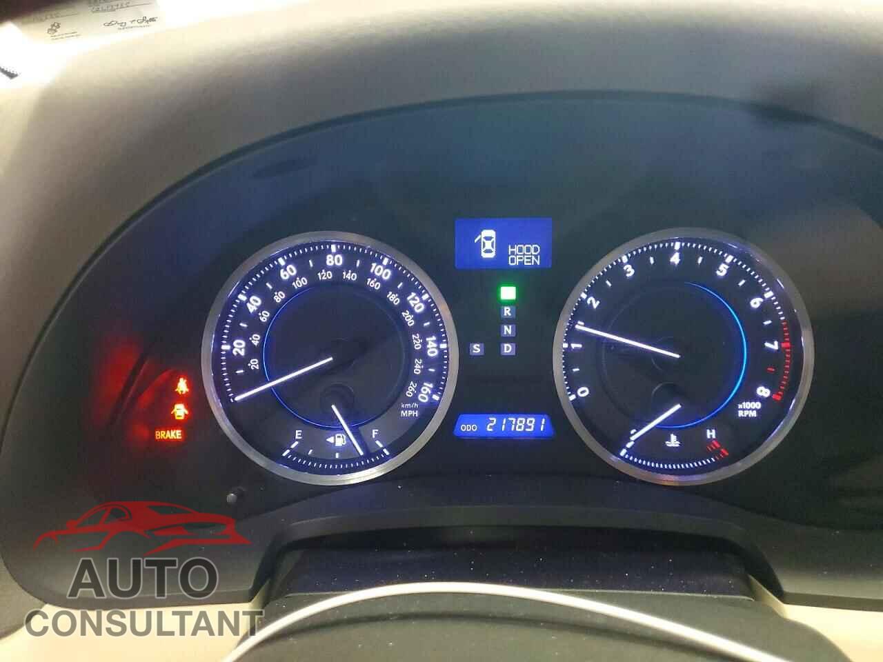 LEXUS IS 2012 - JTHCE5C2XC5002160