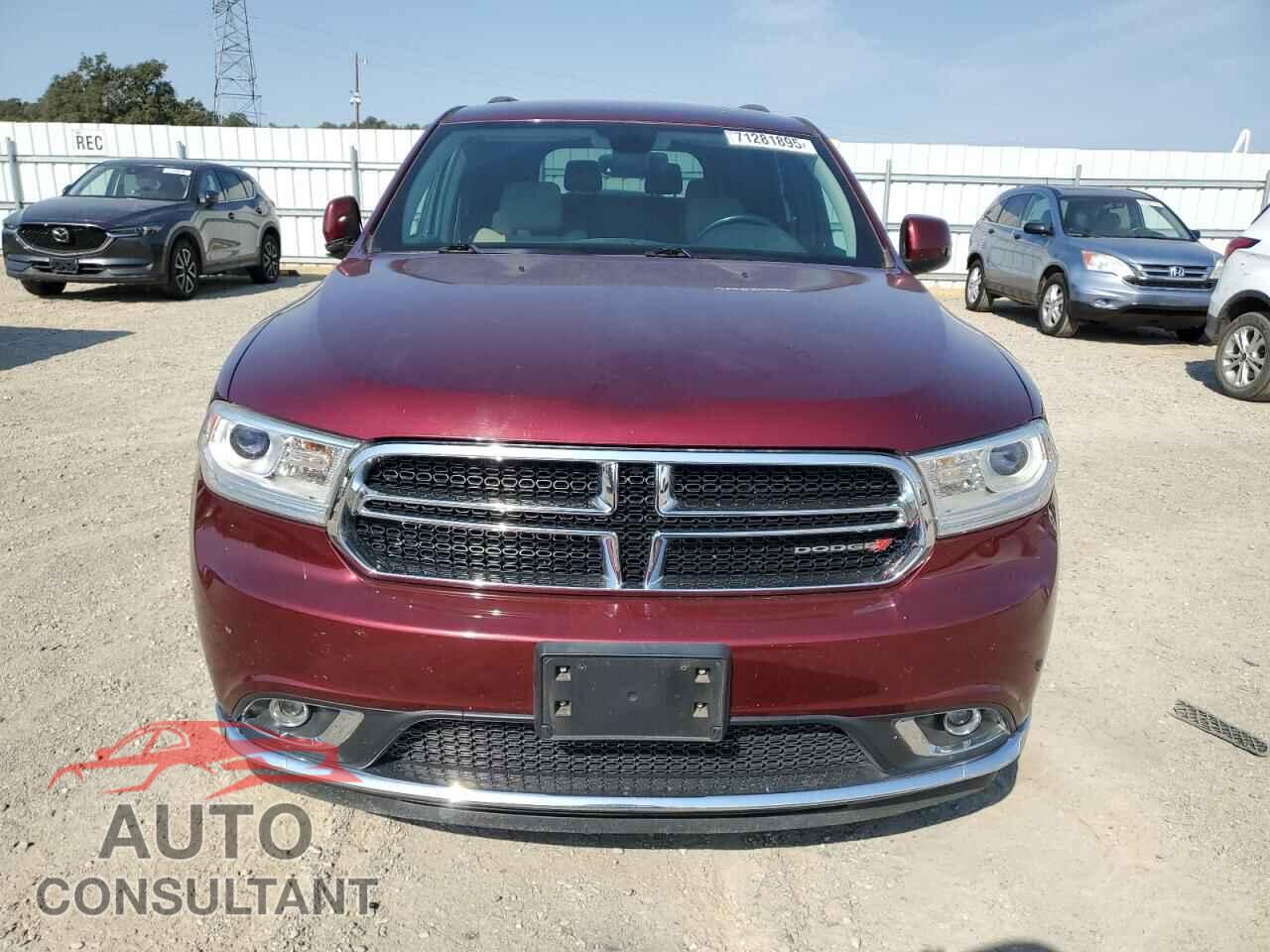 DODGE DURANGO 2017 - 1C4RDJAG0HC860780