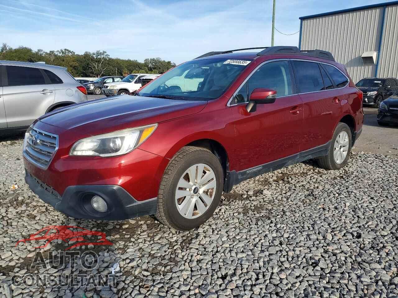 SUBARU OUTBACK 2015 - 4S4BSBFC6F3324539