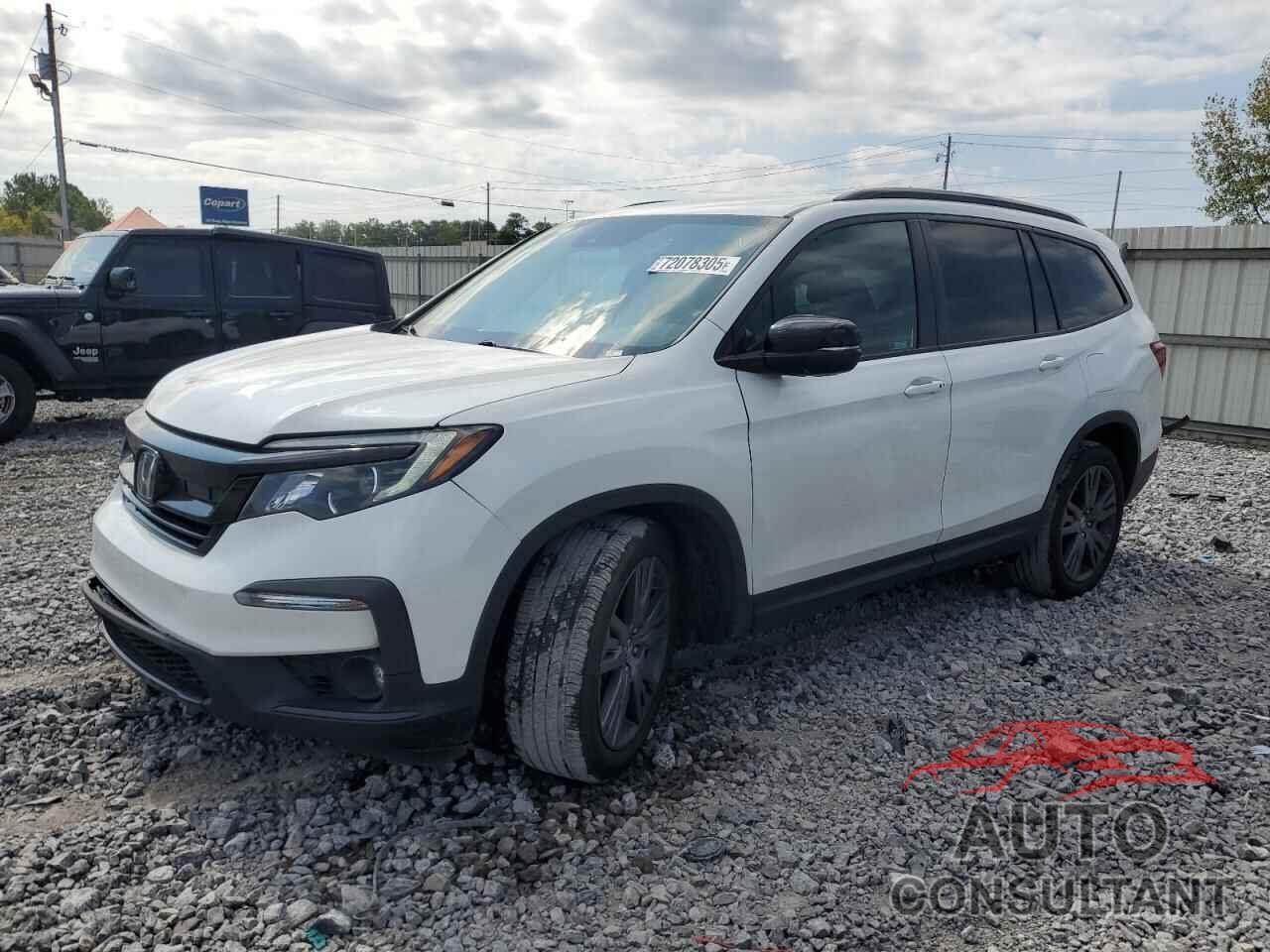 HONDA PILOT 2022 - 5FNYF5H36NB018265