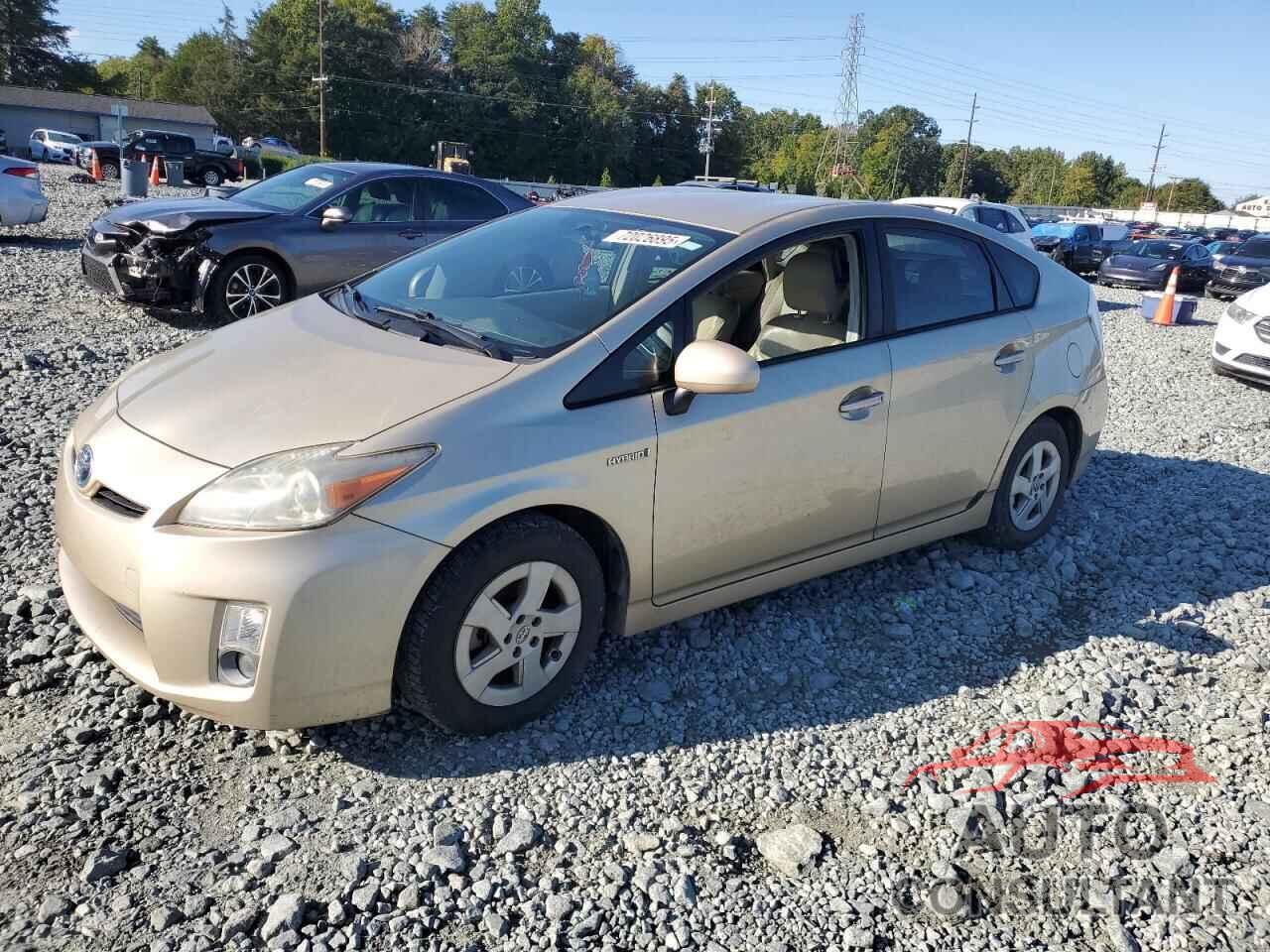 TOYOTA PRIUS 2011 - JTDKN3DU4B1393071