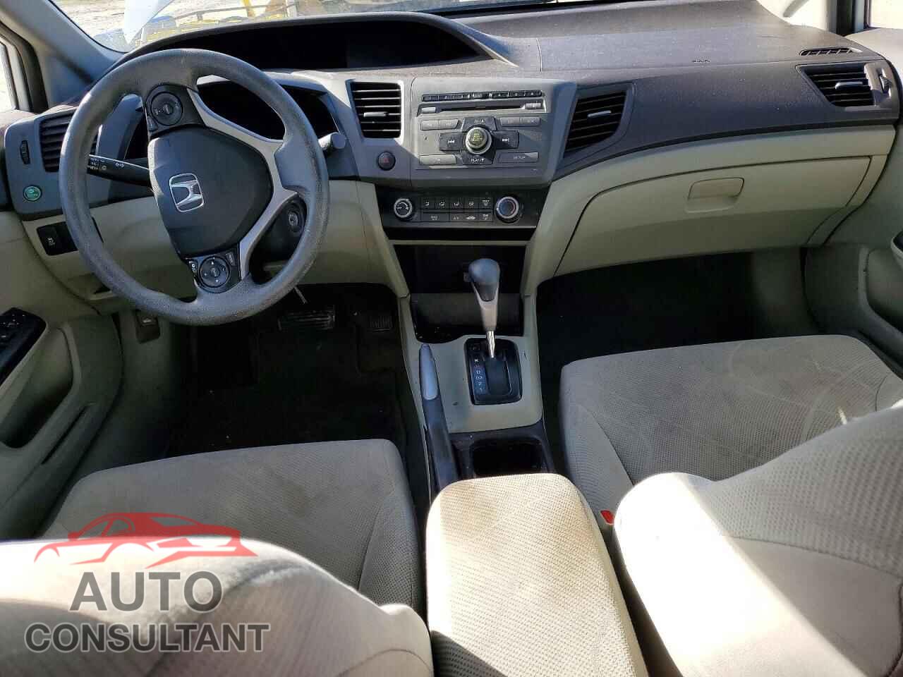 HONDA CIVIC 2012 - 19XFB2F50CE003706