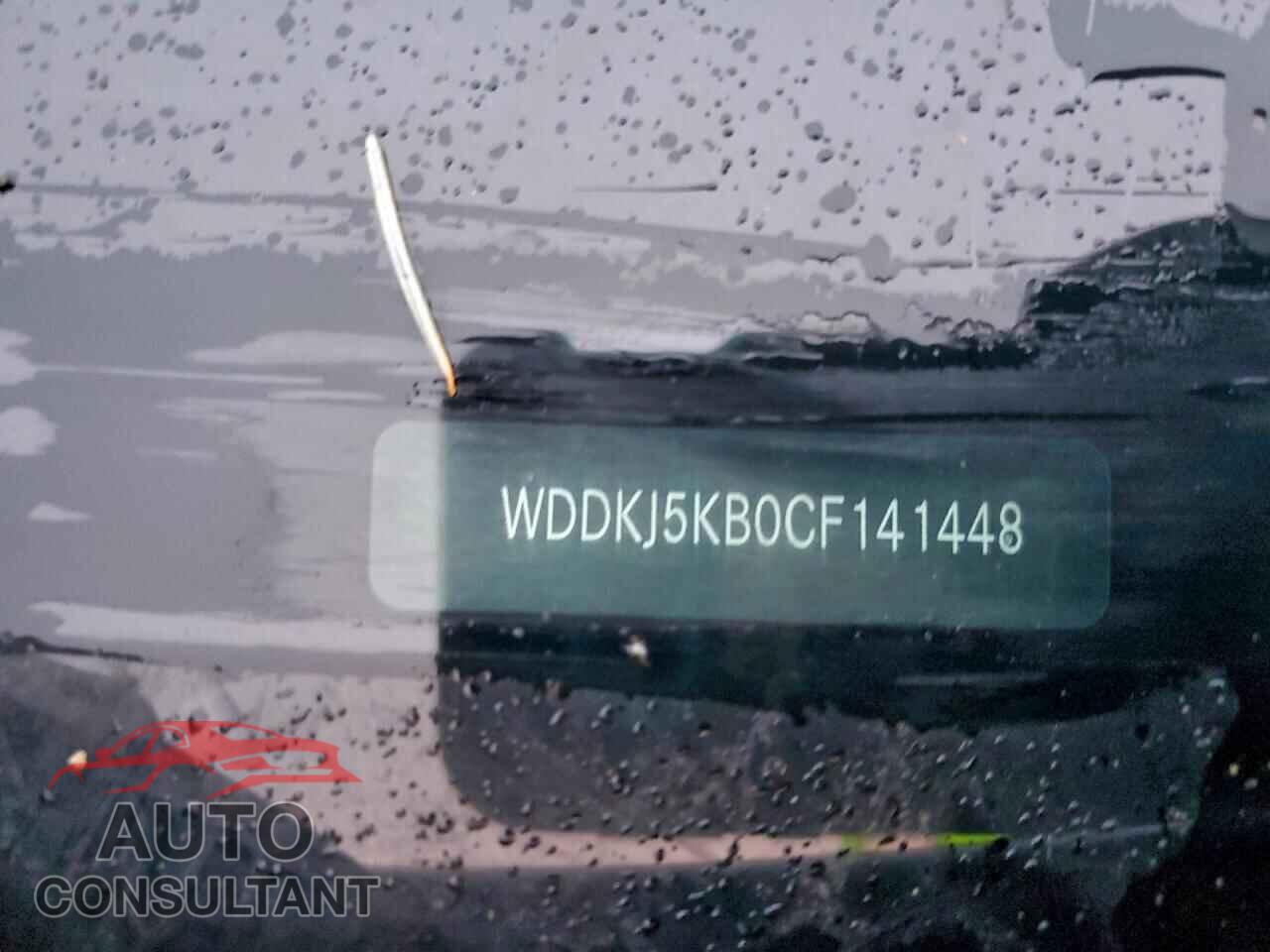 MERCEDES-BENZ E-CLASS 2012 - WDDKJ5KB0CF141448