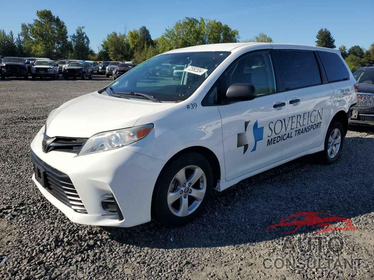 TOYOTA SIENNA 2020 - 5TDZZ3DC4LS029702