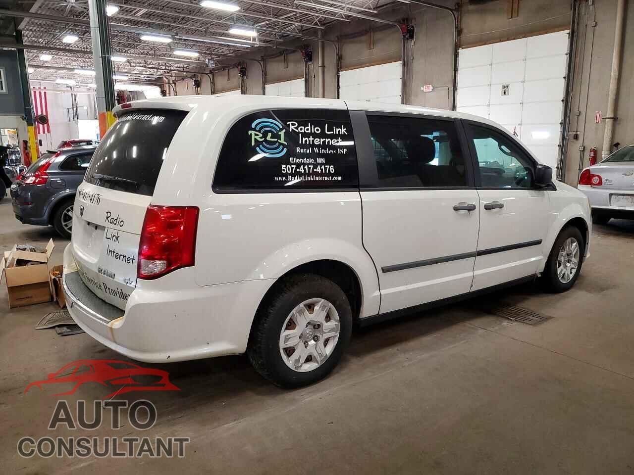 DODGE RAM VAN 2012 - 2C4RDGAG7CR155512