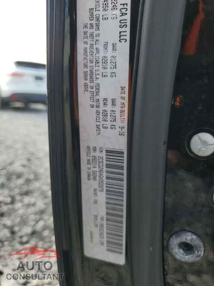 DODGE CHALLENGER 2016 - 2C3CDZAG4GH352879