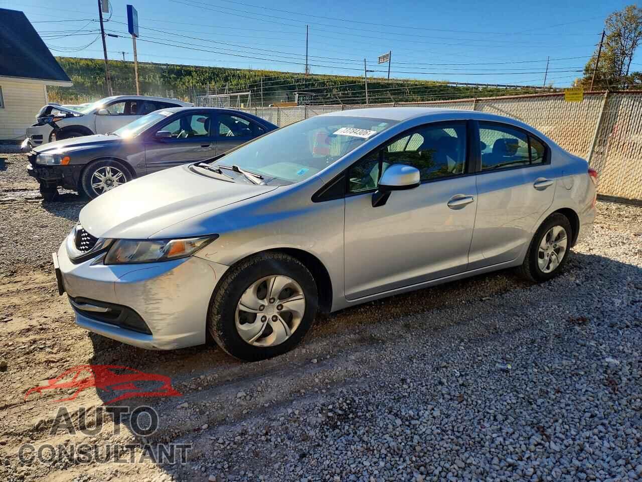 HONDA CIVIC 2013 - 19XFB2F57DE229629