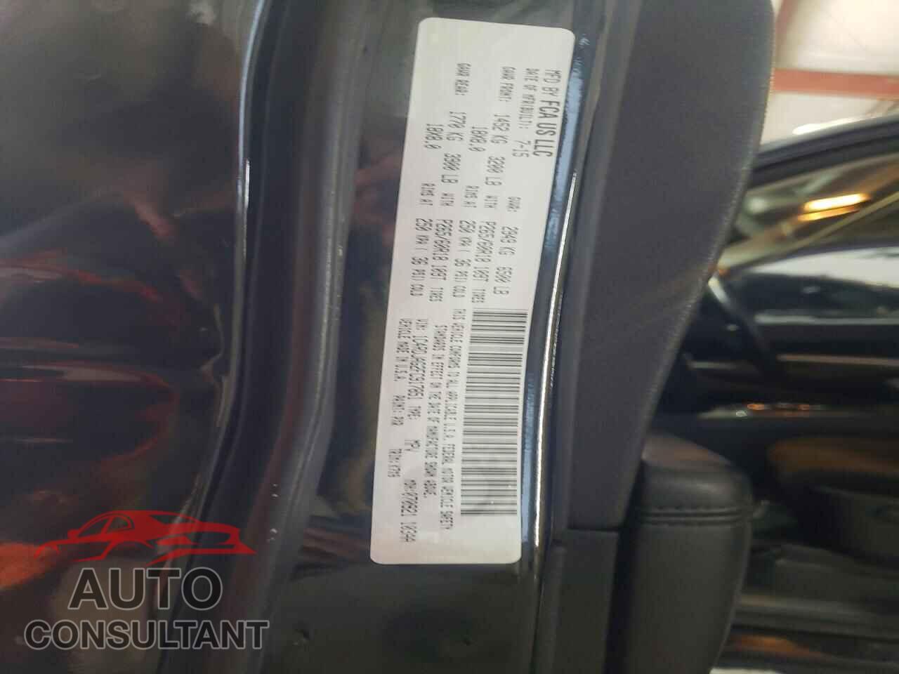 DODGE DURANGO 2015 - 1C4RDJAG2FC917851