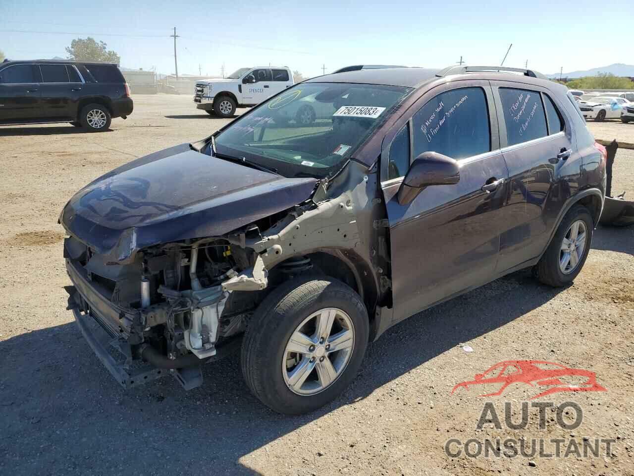 CHEVROLET TRAX 2016 - 3GNCJLSB4GL155133