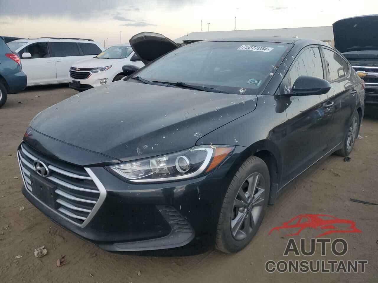 HYUNDAI ELANTRA 2017 - KMHD84LF7HU429623