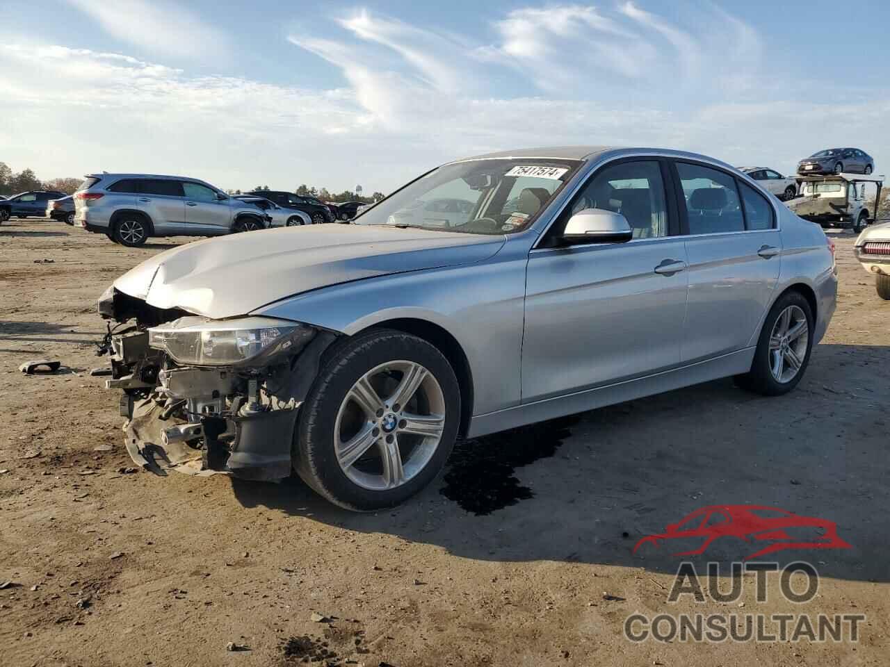 BMW 3 SERIES 2015 - WBA3C1C52FK118529